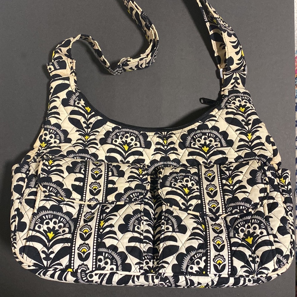 Vera Bradley Fanfare Crossbody Bag Tote Satchel